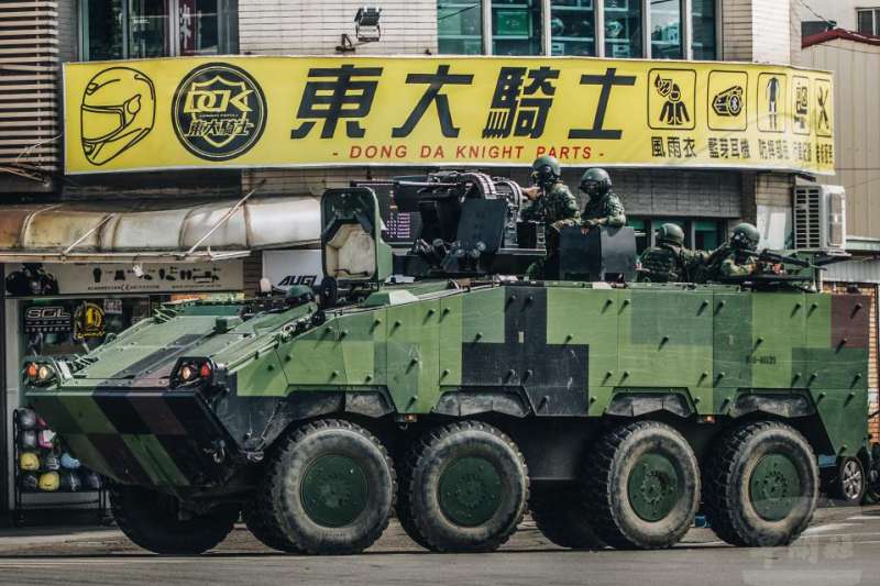 台軍的雲豹裝甲車。