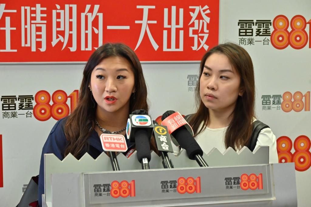 陈沛颖（左）认为香港球员的身型较其他地方的球员输蚀。黄颂伟摄