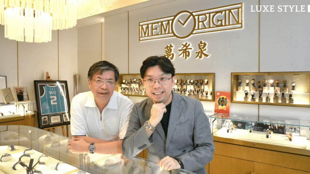 萬希泉創辦人沈慧林（右）直言爸爸沈墨寧（左）在其人生中，地位舉足輕重，尤其是那種價值觀的傳承，以及對中華文化與工藝的熱忱。