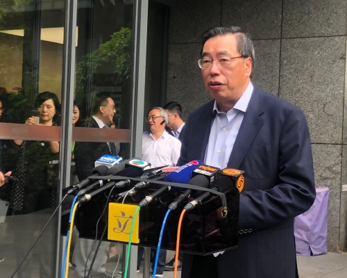 身兼團長的立法會主席梁君彥。