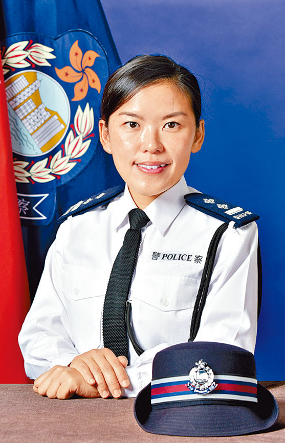 ■殉職女高級督察林婉儀獲授予總督察（追授）榮譽職銜。