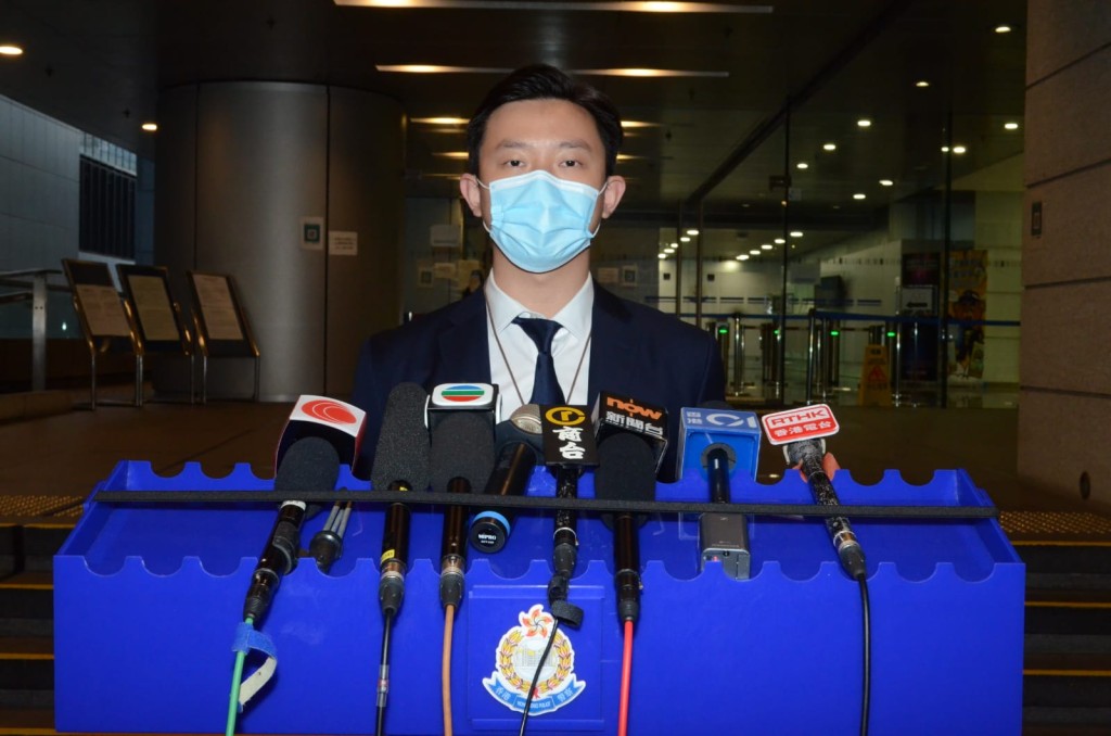 灣仔警區重案組第一隊主管黃長俊督察
