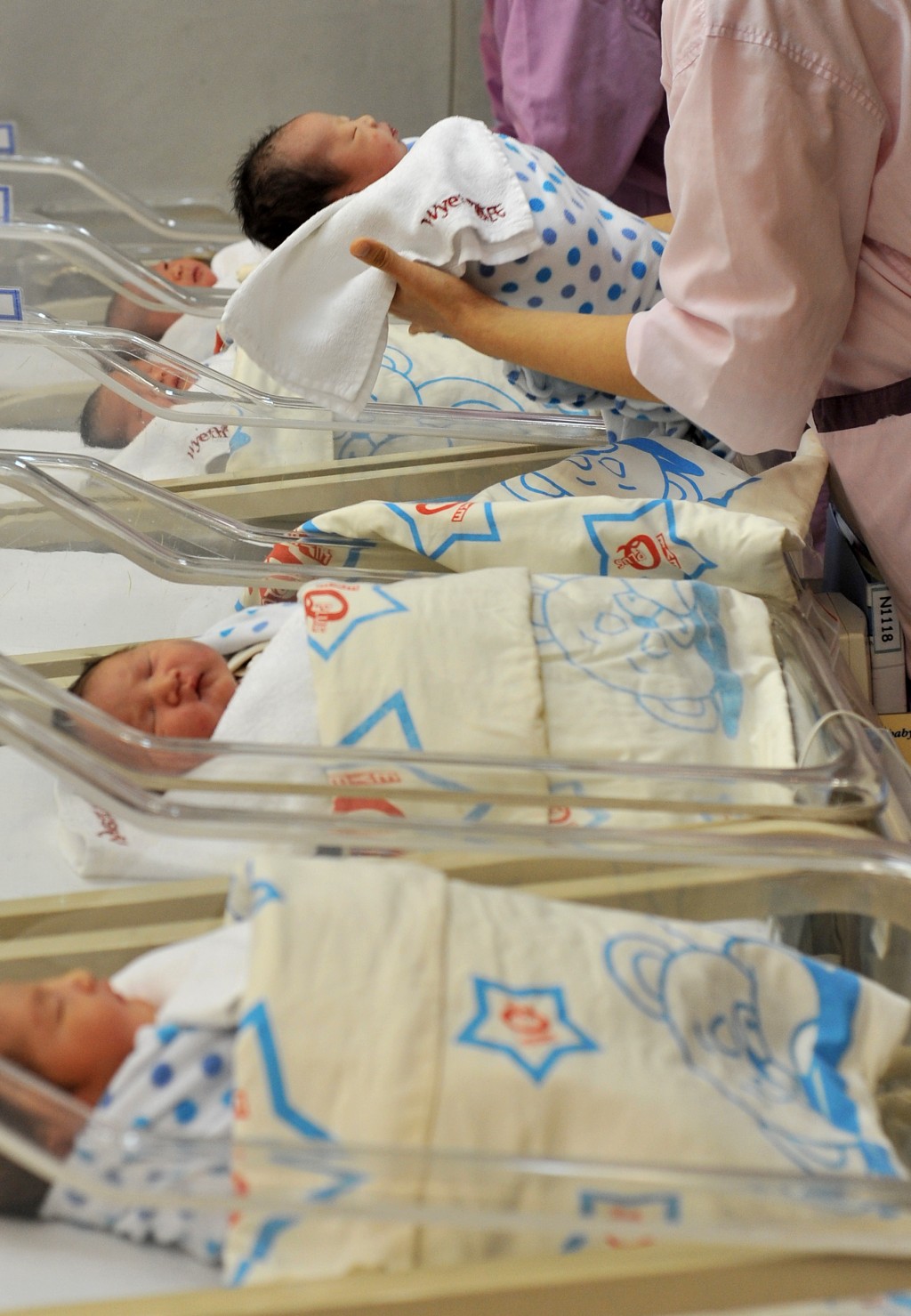醫管局宣布，「初生嬰兒篩查計劃」將擴展至私家醫院。資料圖片