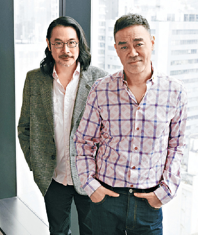 ■韋家輝坦言很喜歡和青雲合作。 ■韋家輝坦言很喜歡和青雲合作。