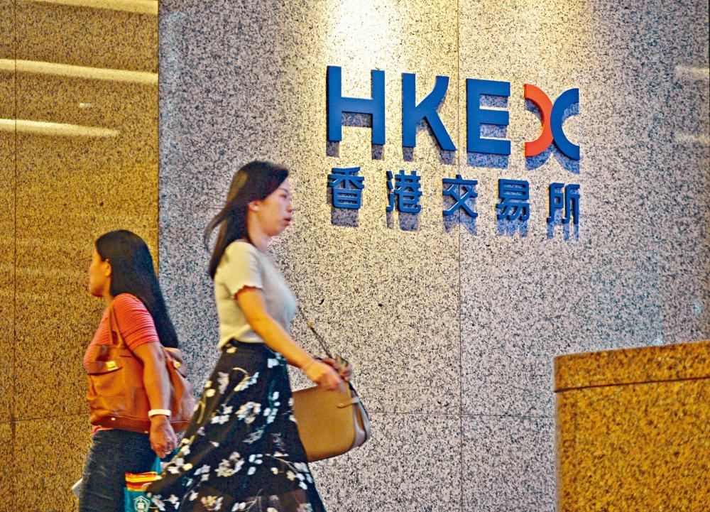 恒指收報24435點，上升135點，全日成交總額1114億元。