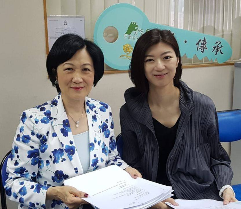 葉劉對容海恩新婚後加倍投入工作，感到十分欣慰。葉劉fb專頁