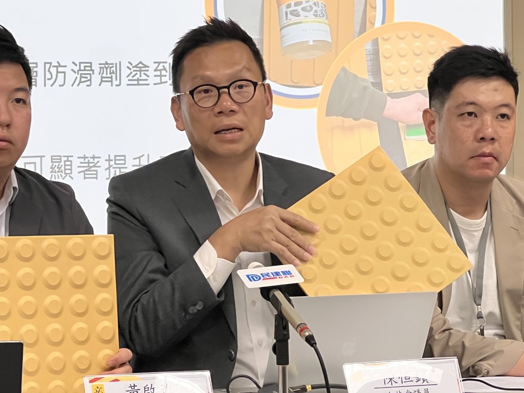 民建聯立法會議員陳恒鑌。郭詠欣攝
