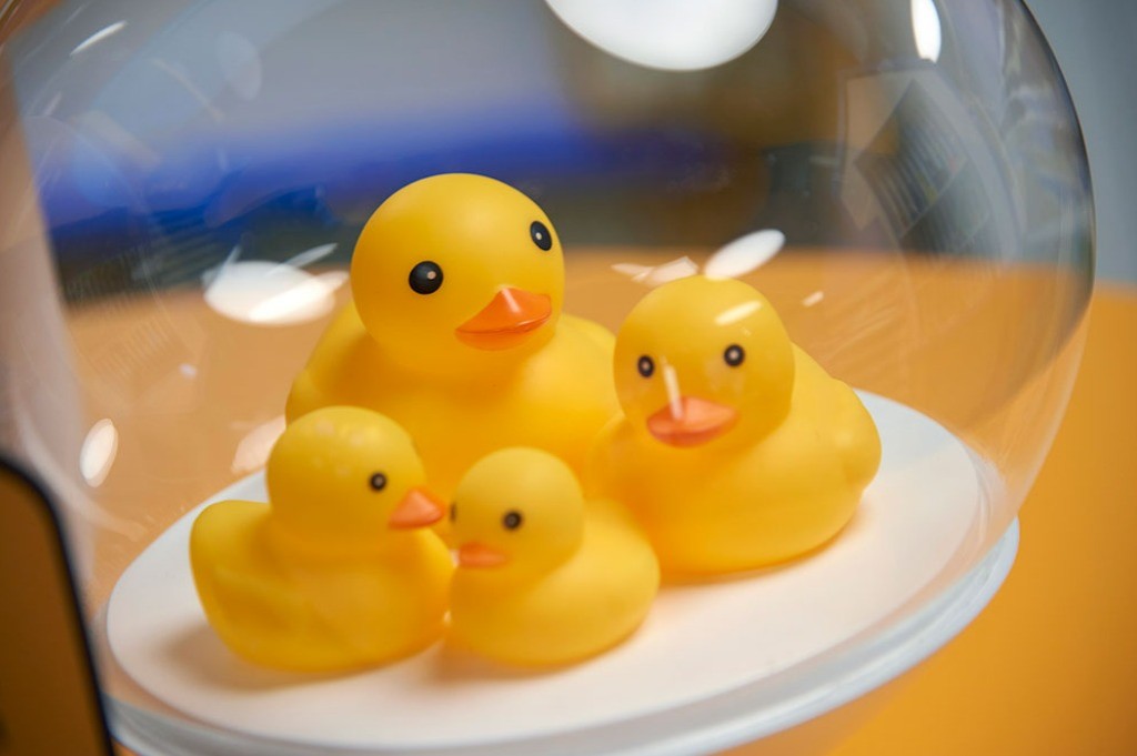 在「沙滩垃圾认领处」会找到遗失已久的黄色小鸭,还有玩具、钓鱼工具亦有意想不到的东西,认领你的垃圾,别将他们留在海滩上呀!(图片来源:领展可持续未来馆) 在「沙滩垃圾认领处」会找到遗失已久的黄色小鸭,还有玩具、钓鱼工具亦有意想不到的东西,认领你的垃圾,别将他们留在海滩上呀!(图片来源:领展可持续未来馆)