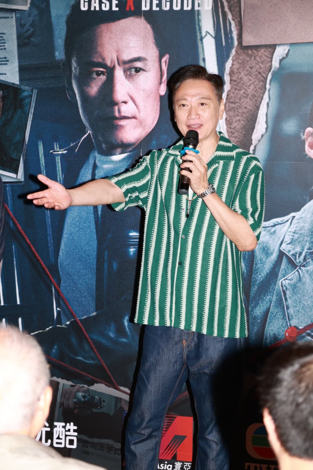 陶大宇大談拍攝點滴。