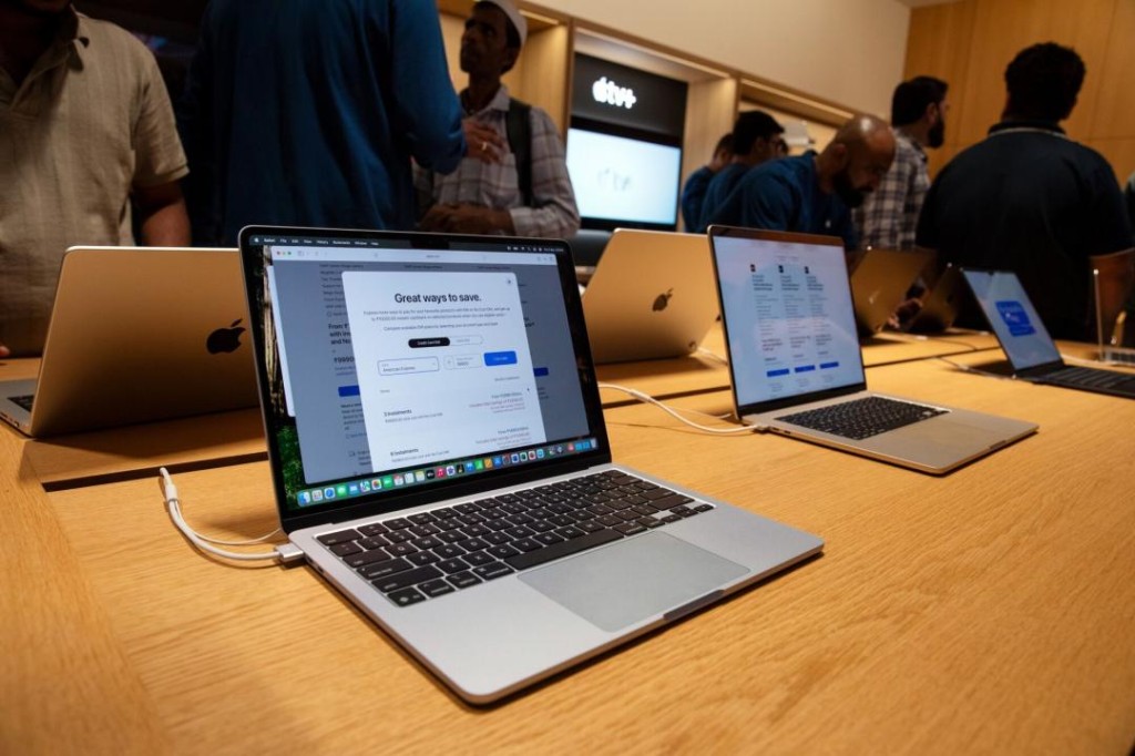 苹果有望推出首款触控MacBook Pro。路透社 苹果有望推出首款触控MacBook Pro。路透社