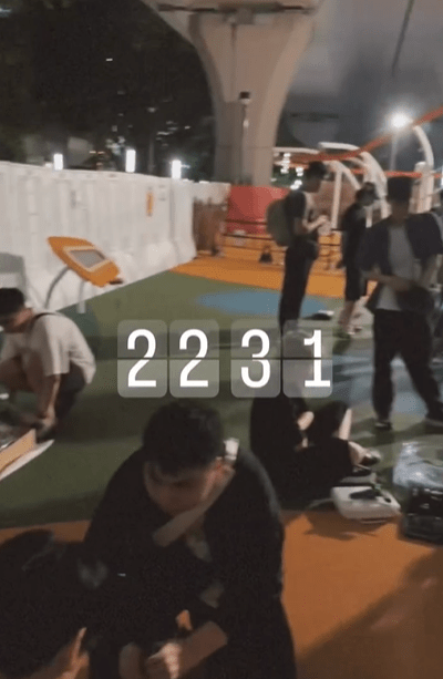 大批陀螺愛好者專程相約到觀塘海濱、屯門碼頭等地切磋對戰。threads截圖 大批陀螺愛好者專程相約到觀塘海濱、屯門碼頭等地切磋對戰。threads截圖