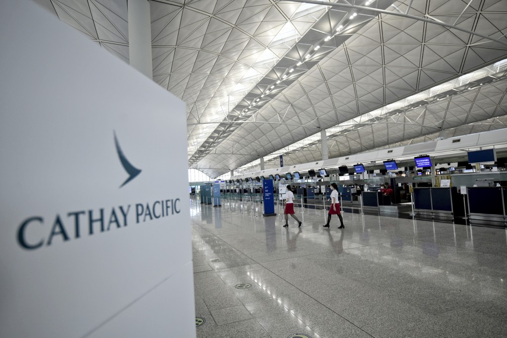 國泰航空（293）昨日宣佈再推出離職計劃。資料圖片