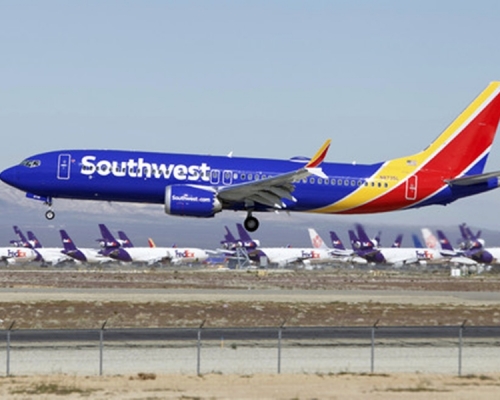 美國廉航西南航空傳出偷拍醜聞。　AP