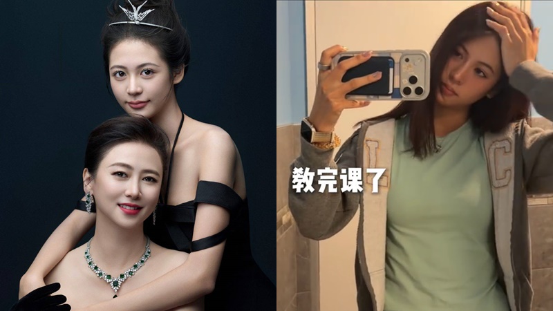 翁虹18歲女兒劉蒔封完美星二代  頂級顏值輾壓媽媽  留學UCLA兼職教普拉提唔使父母養