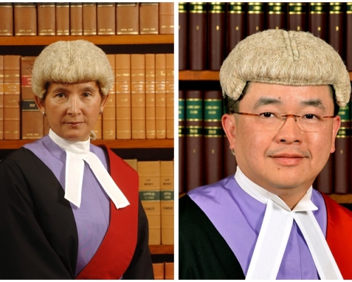 李素蘭(左)及陳嘉信(右)同時獲委任。