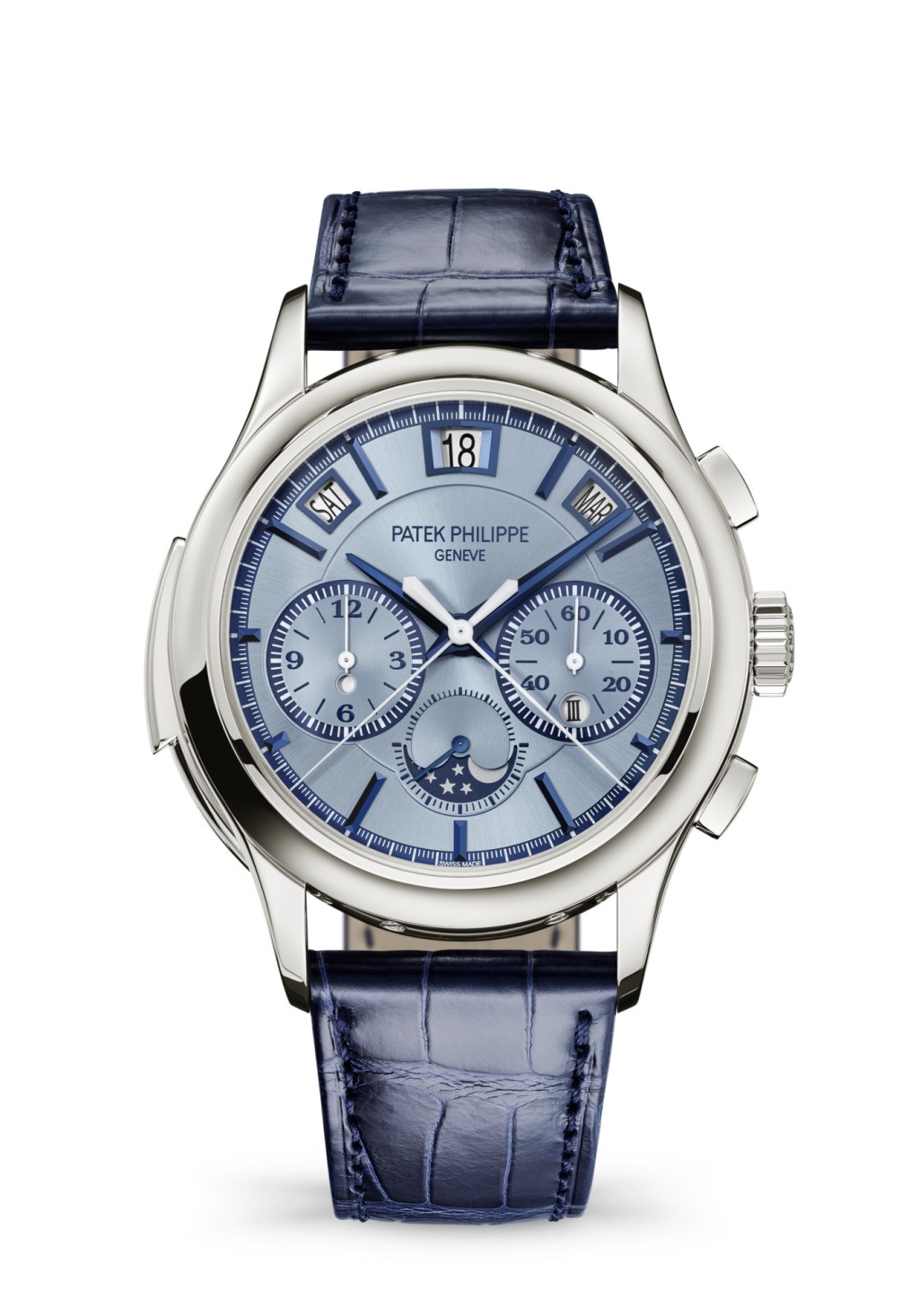 Patek Philippe Ref. 5308G-001 Minute Repeater Split-Seconds Chronograph Instantaneous Perpetual Calendar,錶殼:42mm白金 / 機芯:R CHR 27 PS QI自動 / 售價:$9,539,800。 Patek Philippe Ref. 5308G-001 Minute Repeater Split-Seconds Chronograph Instantaneous Perpetual Calendar,錶殼:42mm白金 / 機芯:R CHR 27 PS QI自動 / 售價:$9,539,800。