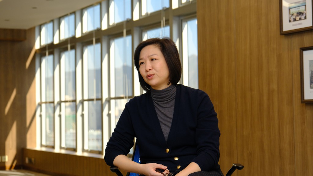 煤气公司助理总经理–输气操作许庭茵认为无人机的应用可进一步优化检测流程，同时透过数据收集及分析能更有效掌握管道状况。