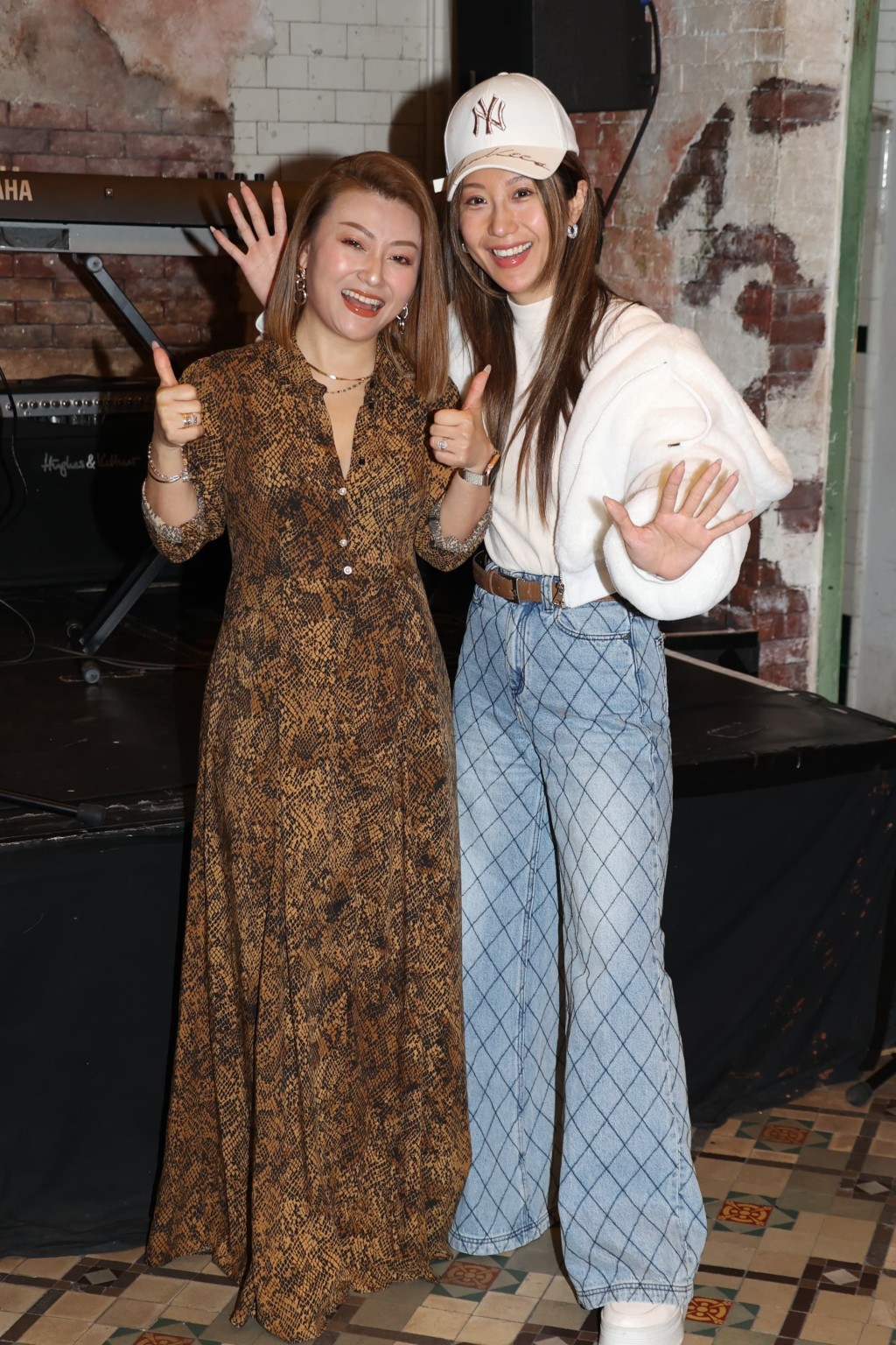 支嚳儀現身撐李佳開show。 支嚳儀現身撐李佳開show。