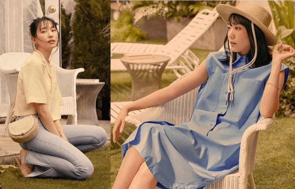人氣日本女星新垣結衣剛擔任H&M日本代言人。