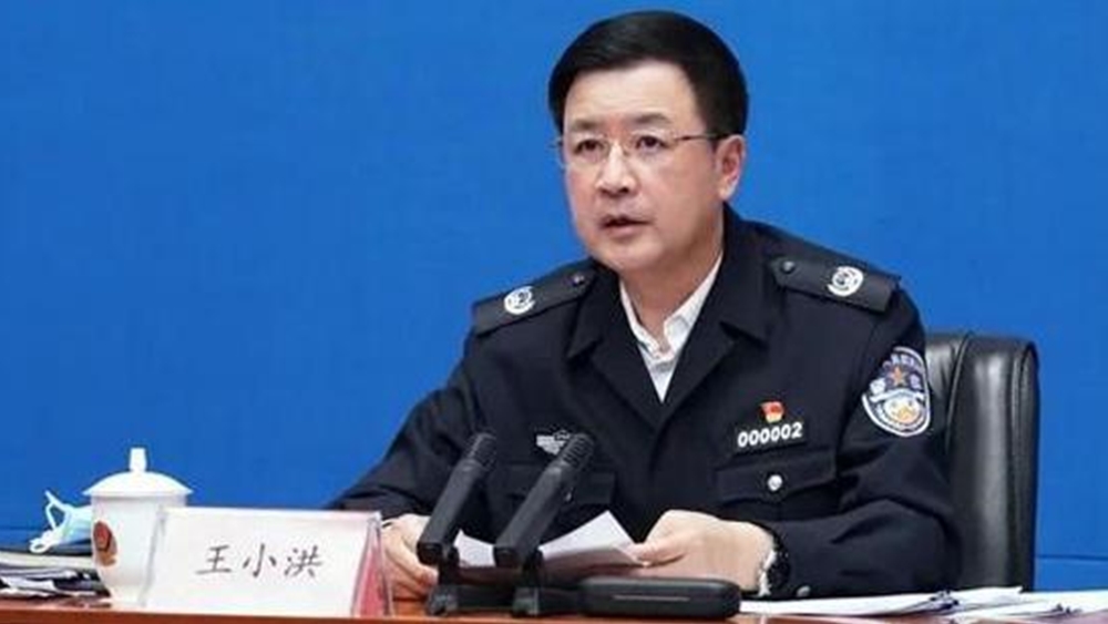 新任公安部長王小洪低調來港。