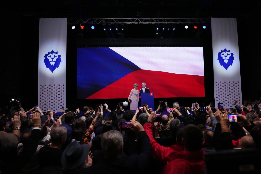 捷克总统当选人帕维尔，于上周六胜出大选。AP