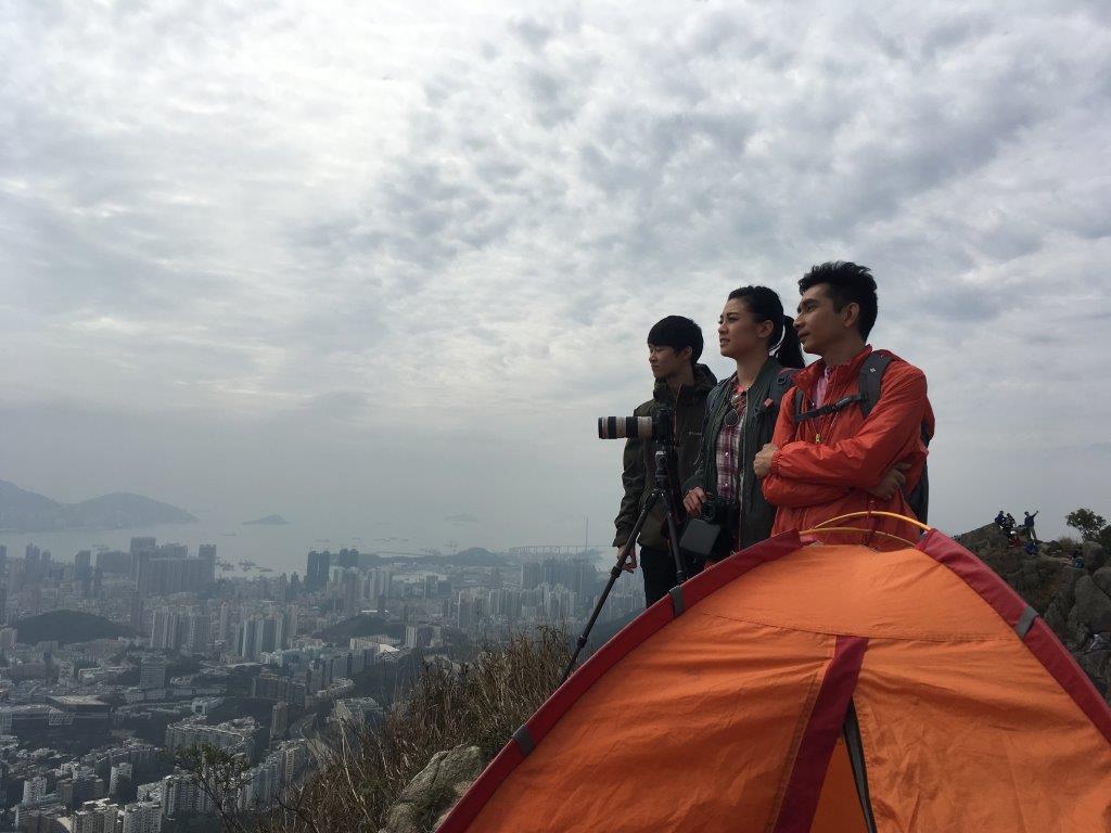 廖碧兒非常欣賞年青攝影師袁斯樂。