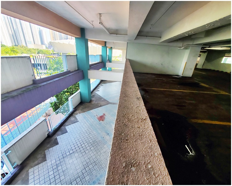 現場遺下血跡。資料圖片