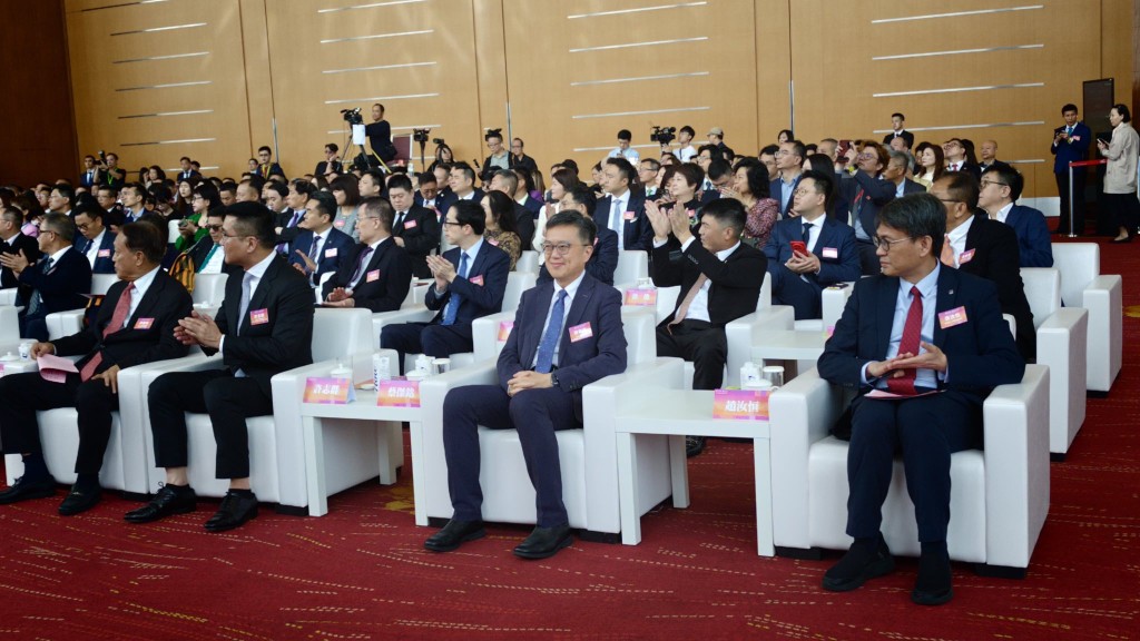 蔡杰铭今日出席「携手香江‧晋创未来——晋江市（香港）招商引资暨引才推介会」。创新科技及工业局fb