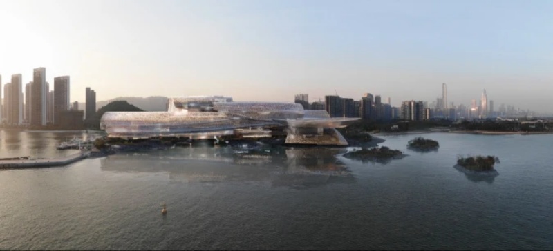 深圳歌剧院建成后将是世界级公共文化地标。网图