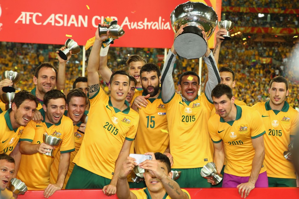 澳洲2015年捧亚洲杯。