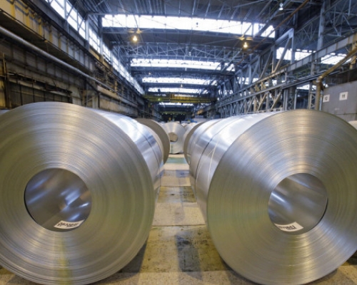 美國允許一定數量的歐盟鋼鋁產品，以免關稅方式進入美國。 （美聯社）