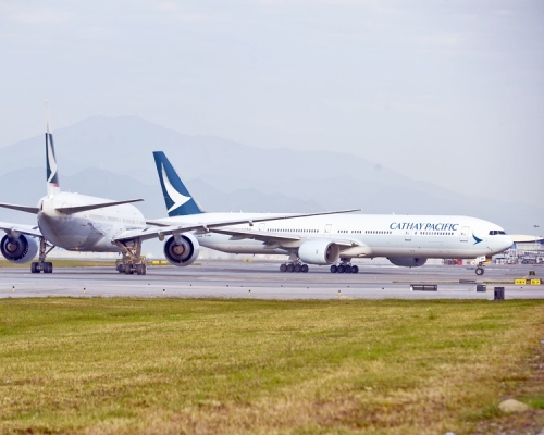 國泰航空。資料圖片
