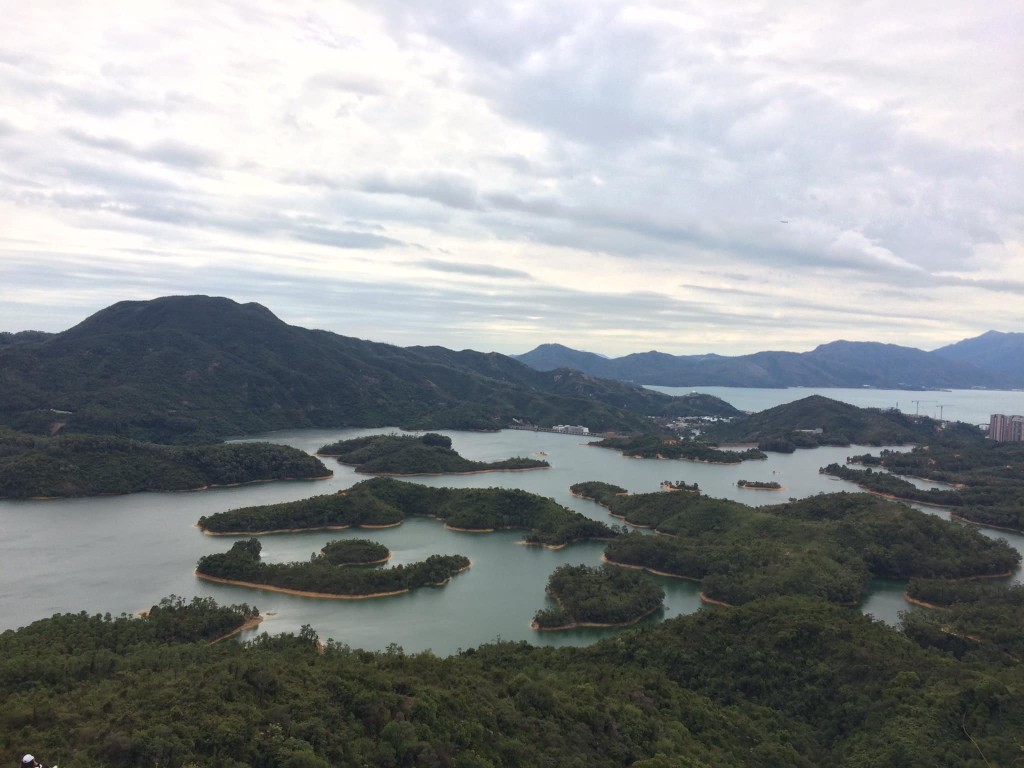 大欖涌水塘有港版「千島湖」之稱。