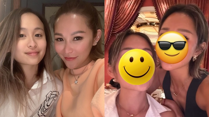 周焯華大女23歲生日 洗米嫂為學霸女兒慶祝 兩母女髮色妝容如倒模似姊妹