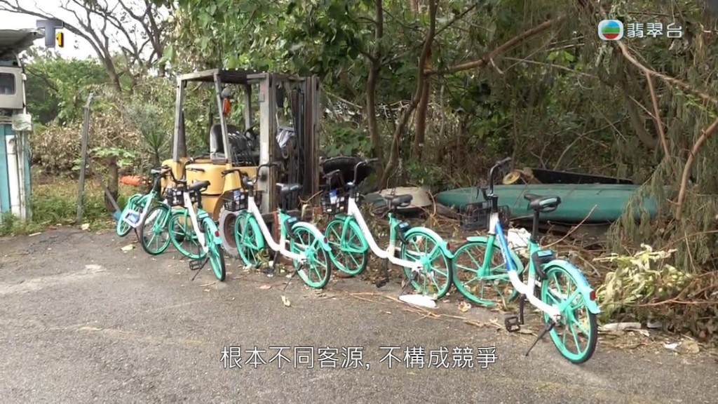 共享單車遭破壞懷疑與區內單車店生關。