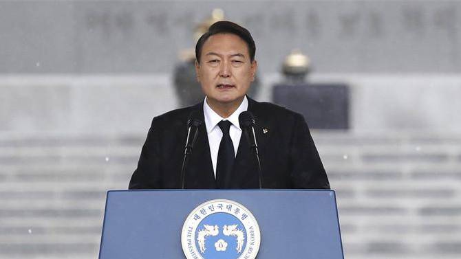 尹錫悅涉嫌內亂罪今宣判，檢方此前要求判處死刑。 中新社