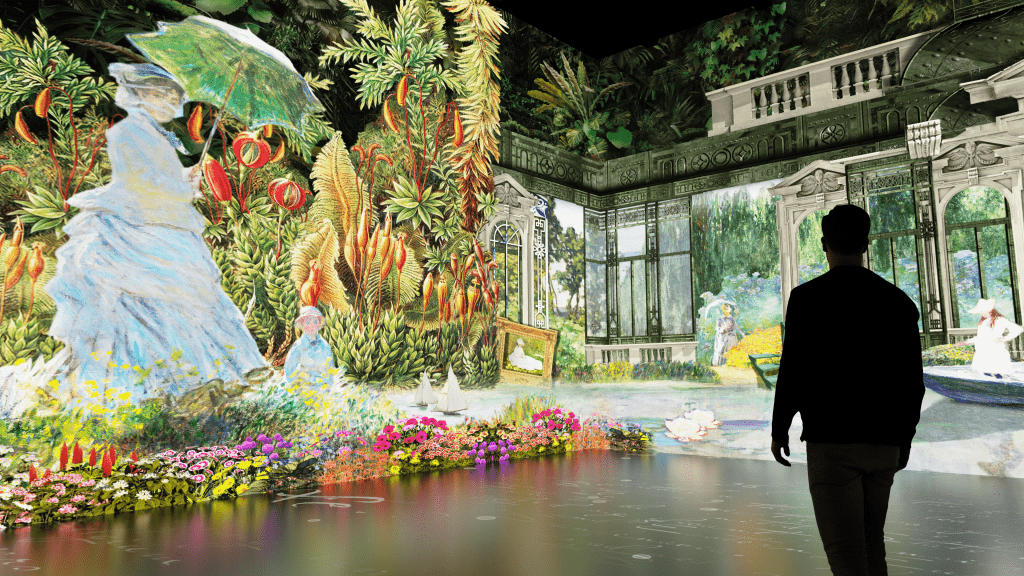 En Voyage with Claude Monet《寻找足印.莫内》将由10月27日展至明年1月15日。(资料图片) En Voyage with Claude Monet《寻找足印.莫内》将由10月27日展至明年1月15日。(资料图片)