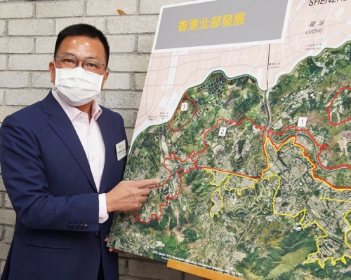 何鉅業認為，新界北未來規劃的建議並非犧牲郊野公園或濕地，只是重組用地。資料圖片