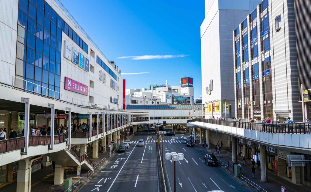 東京町田市發生電單車強盜搶劫案。