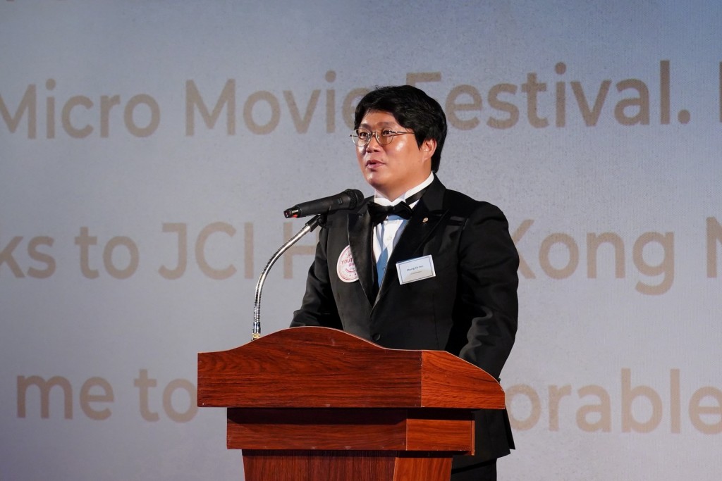 国际青年商会副会长Myung Sik SHIN。
