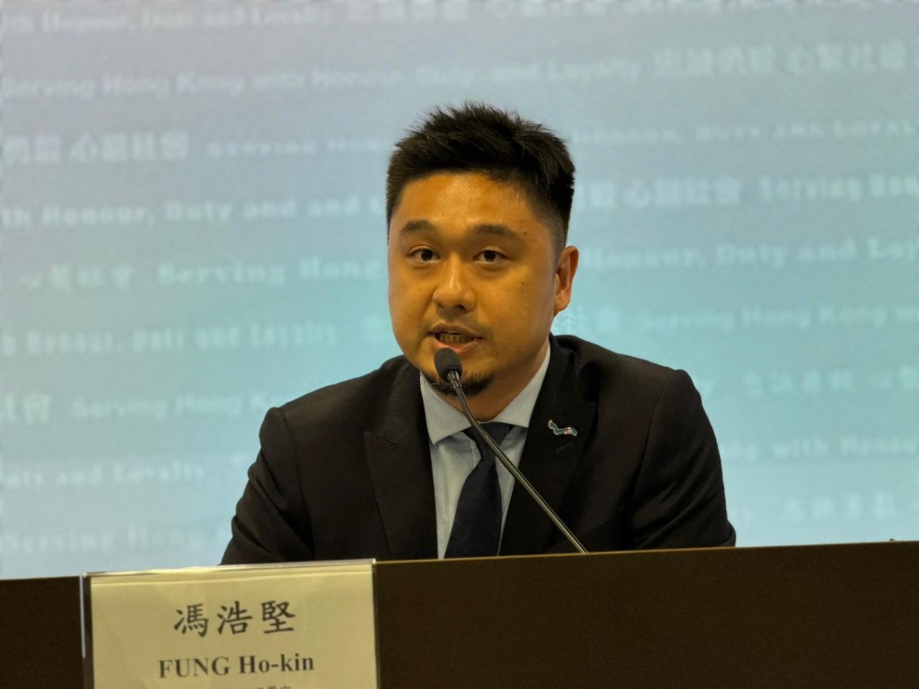 警察臨床心理學家馮浩堅。