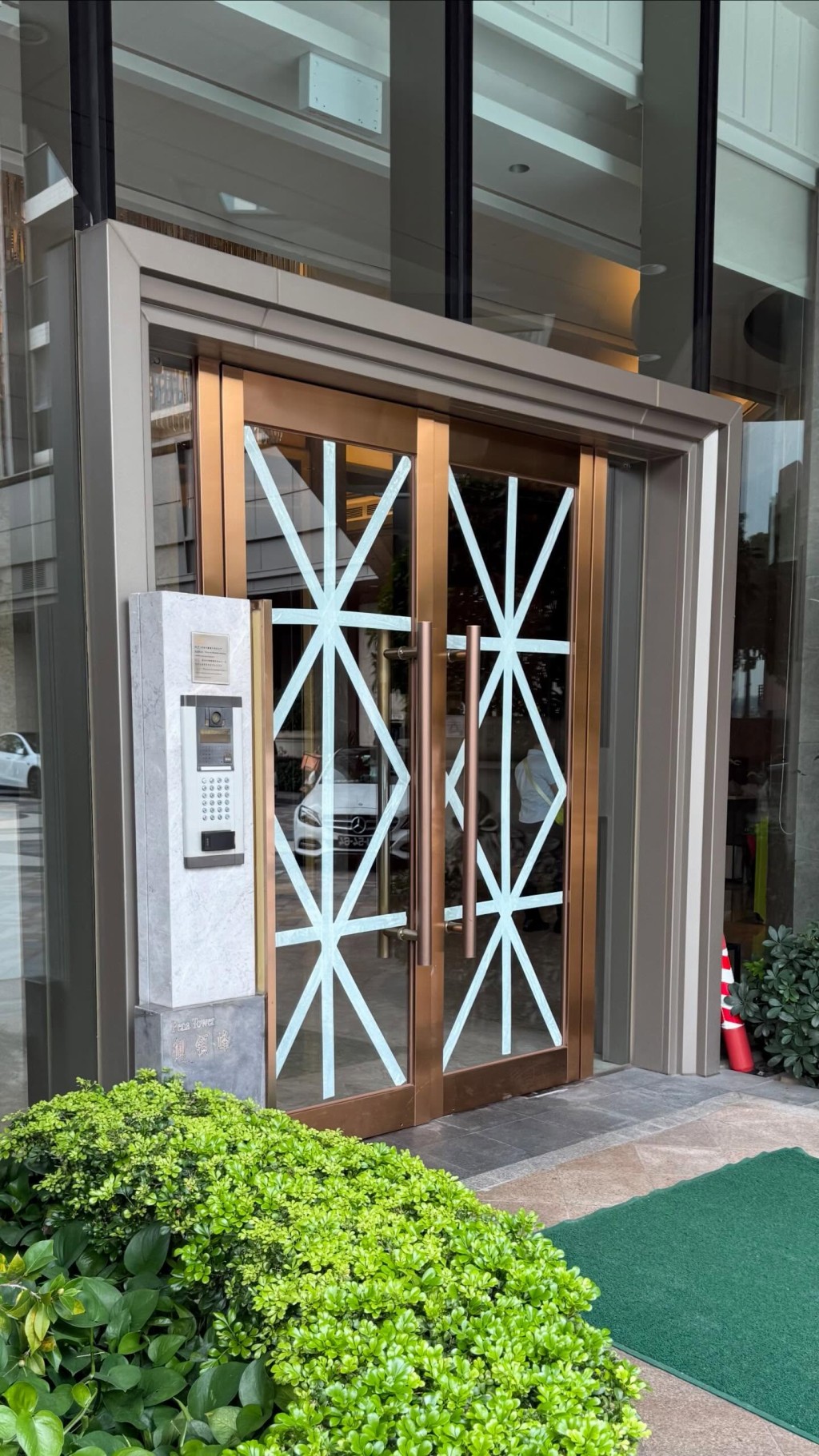 有網民分享屋苑防風措施 有網民分享屋苑防風措施