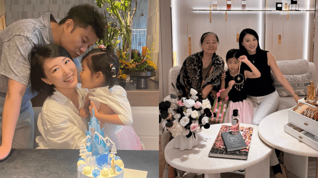 前TVB花旦馬賽罕晒三代同堂近照  女兒遺傳貴氣外婆優良基因  自揭假日常態：放假都在工作