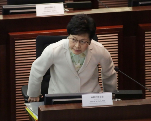 政務司司長林鄭月娥料明日辭職。