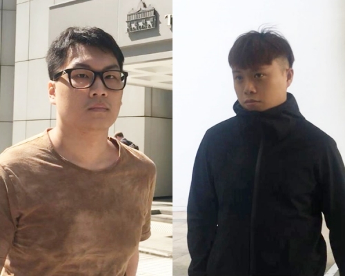 左:譚家威、趙家進。劉曉曦攝