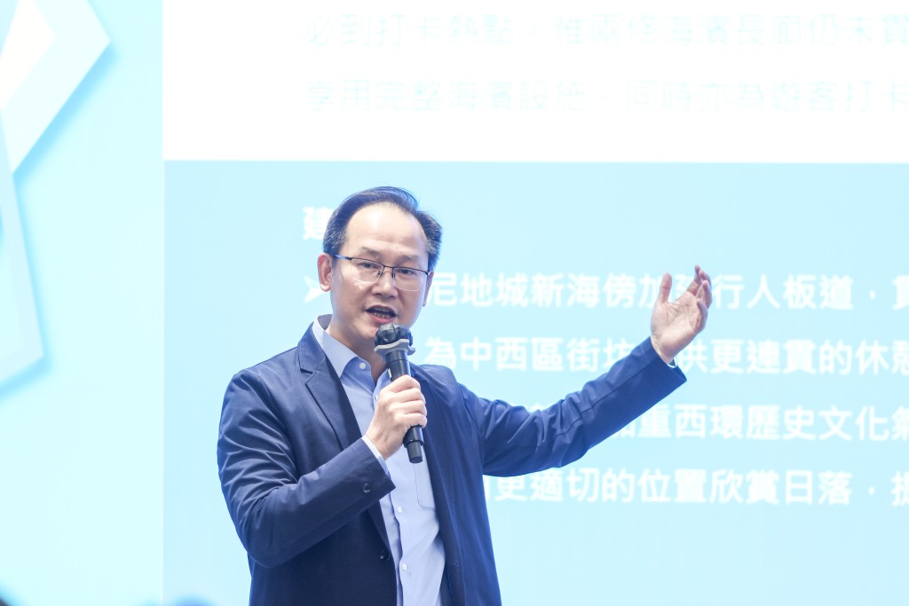 港島西議員陳學鋒。