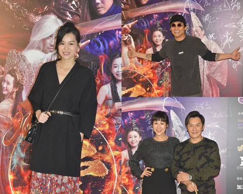 胡杏兒、杜德偉、陳浩民夫婦