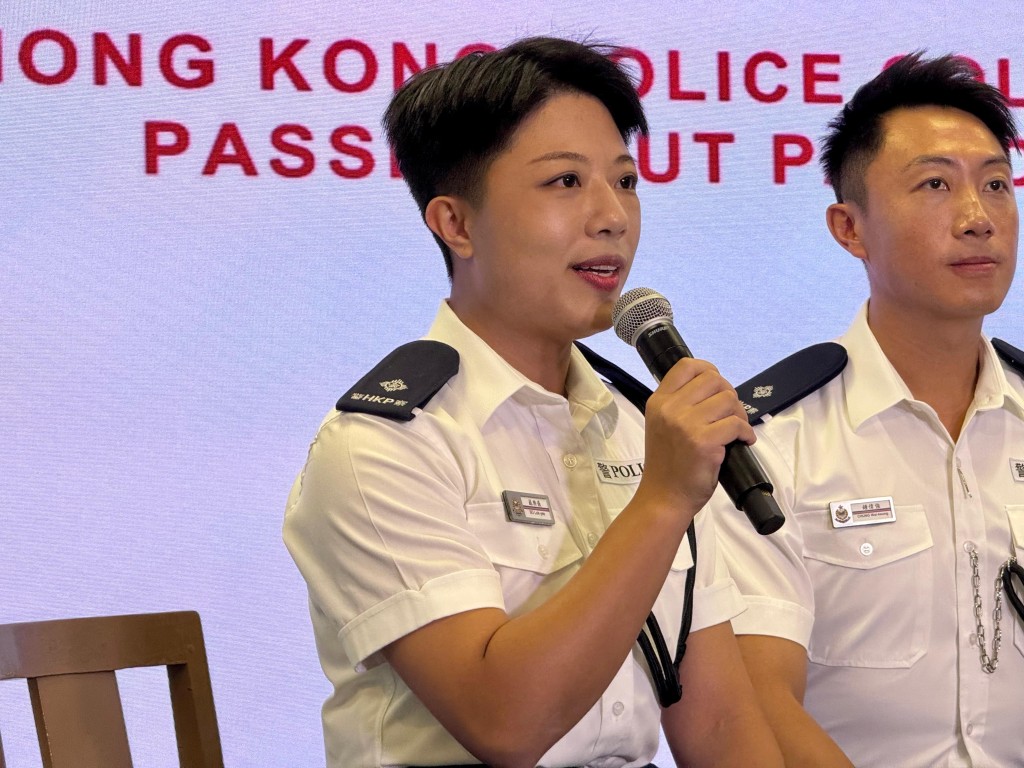 見習督察蘇樂儀曾任職精神科註冊護士,因日益渴求挑戰,於是投考警隊。 見習督察蘇樂儀曾任職精神科註冊護士,因日益渴求挑戰,於是投考警隊。