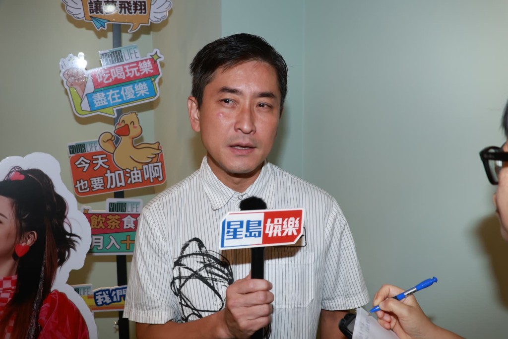 范振峰指對上一次見呂頌賢大約是一年前，對於對方因肺部感染細菌入ICU，他表示聽到消息後覺得愕然。