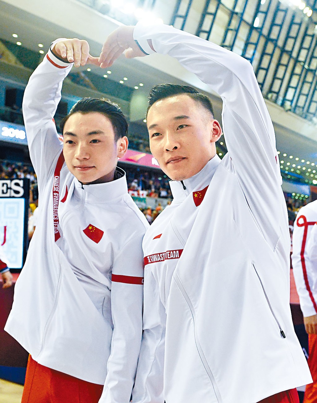 鄒敬園（左）與肖若騰近年嶄露頭角。